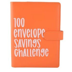 100 envelope Savings Challenge Organizer